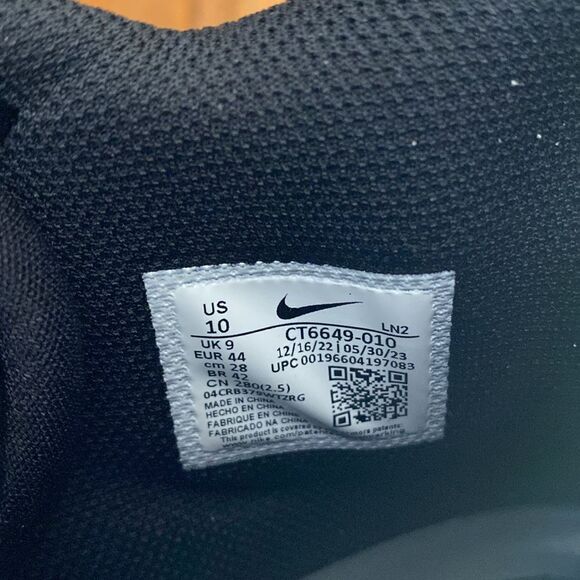 Nike Alpha Menace Pro 3 Football Cleats Men’s Size 10 - Picture 6 of 8